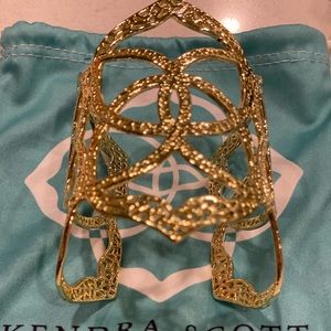 Kendra Scott - gold Roni cuff